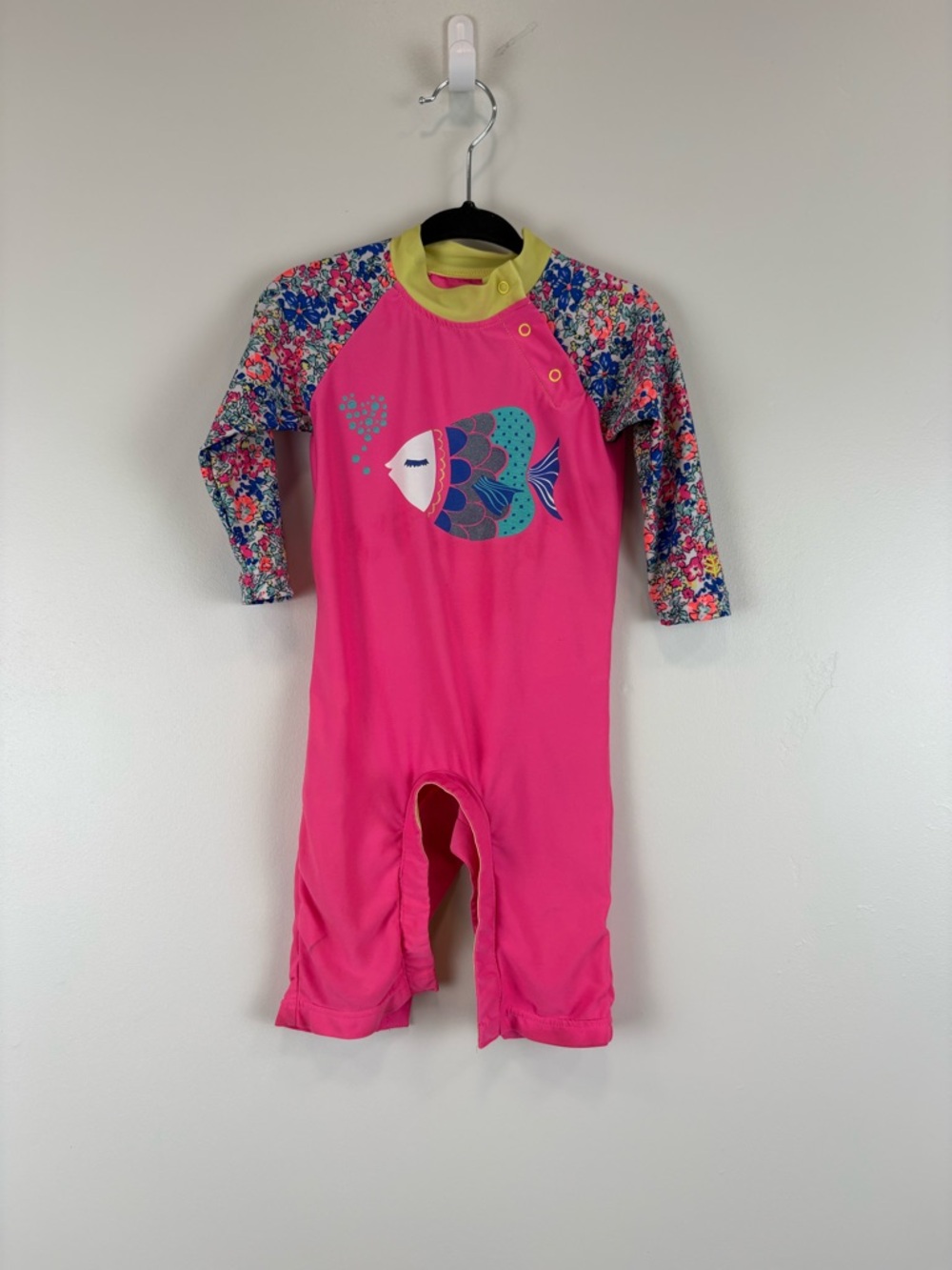 Coolibar Baby Beach One-Piece Swimsuit Kids Size 6M Youth Style 03704
